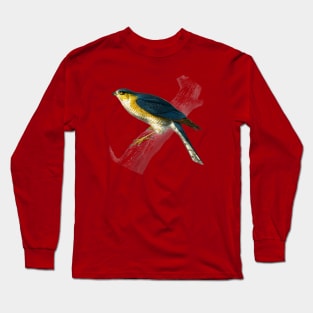 Vintage eurasian sparrowhawk bird-animalia clothing Long Sleeve T-Shirt